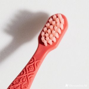 กล่องใส่แปรงสีฟันเดินทางของโรงแรมสีพาสเทลสีแดงหรูหรา100กล่อง - Product Image 4