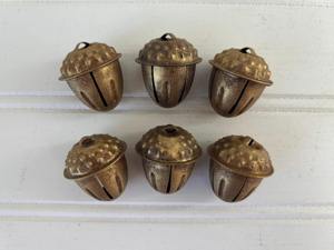 Campanas Navideñas Vintage Hechas a Mano, Adornos Colgantes de Metal para Árbol, Decoración Festiva para el Hogar y la Oficina de Temporada, Procedentes de la India - Product Image 6