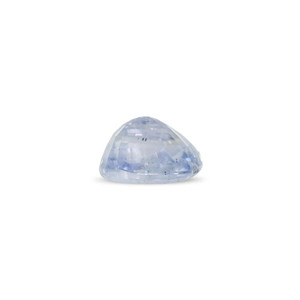 Saphir bleu 4,01 carats, facetté, bleu royal naturel, pierre précieuse non montée, calibrée 10 mm x 8 mm, traitée thermiquement - Product Image 2