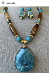 Vintage Trending Design Resin Beaded Necklace New Butterfly Shape Gold Natural Fashion Jewelry for Wedding Anniversary Gift - Product Image 6