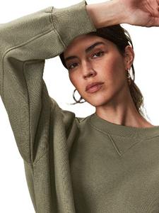 Custom <b>Mock</b> Neck Sweatshirt Mockneck Sweat <b>Shirt</b> Pullover Cotton Fleece Embroidery Logo <b>Jumper</b> Women Oversized Sweatshirt - Product Image 2