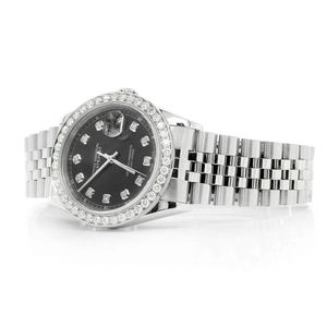 Reloj Monarch Antiguo de Cuarzo y Moissanita con Acero Inoxidable, Diamantes VVS, de Lujo para Hombre, con Logotipo Personalizado, Venta al Por Mayor, Pasa Prueba de Autenticidad, Directo de Fábrica - Product Image 2