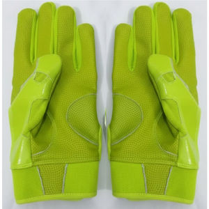 Guantes de Bateo de Béisbol y Sóftbol de Cuero de Primera Calidad, Diseño Ambidiestro con Puño Largo, Cierre de Velcro, Transpirables - Product Image 3