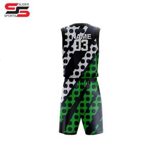 Último Diseño impresión sublimada al por mayor ropa deportiva de baloncesto poliéster personalizado jóvenes uniformes de baloncesto reversibles hombres - Product Image 2