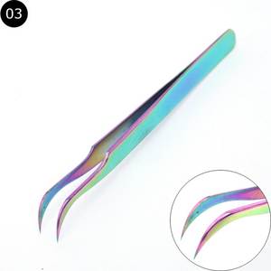 Wholesale Eyelash Extensions Tweezers <b>Kit</b> High Quality Stainless Steel <b>Lash</b> Tweezers <b>Kit</b> Private Label - Product Image 3
