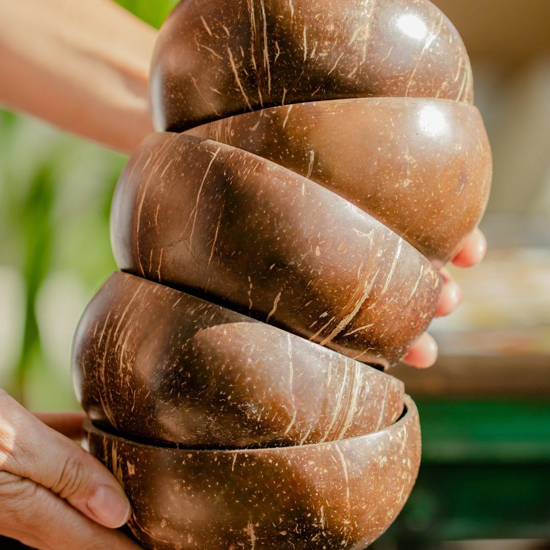 Natural coconut color