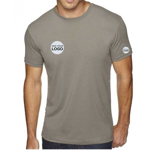 T-shirt à manches courtes pour homme, coupe ajustée, 100% coton, 3600 couleurs personnalisées, avec logo personnalisé et tissu personnalisé - Product Image 2
