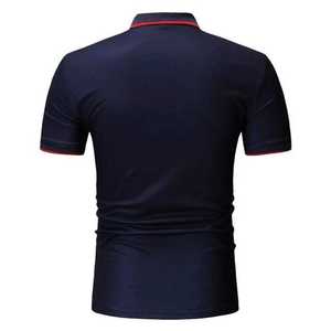 Offre Spéciale Polo pour hommes Logo personnalisé de haute qualité T-shirt de golf décontracté ajusté à manches courtes motif solide à bas prix - Product Image 2
