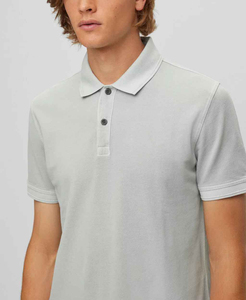 Manga corta de hombre hecha a medida de alta calidad para Polo, poliéster transpirable, ropa informal de Golf, diseño sólido, marca personalizable - Product Image 5