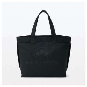 Best Selling Double Tote <b>Bags</b> New Style with Custom Logo Eco-Friendly Fabric Material Cotton Handles - Product Image 2