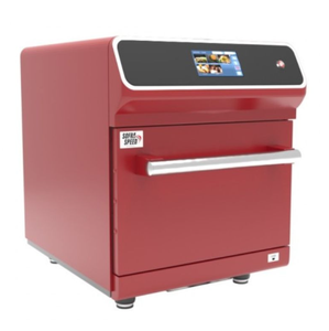 Four à micro-ondes à convection ultra-rapide à commande manuelle, configuration de chambre - Rouge, usage industriel extérieur, garantie de 2 ans, expédition immédiate - Product Image 2