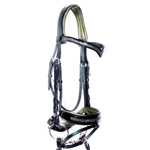 Bridleway cabeza de comodidad anatómica negra grackle brida X Full & Reins - Product Image 5