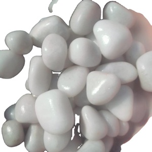 Piedra Natural resina epoxi pulido guijarros de mármol blanco 10mm-30mm diseño tradicional para jardín hogar Baño Decoración - Product Image 3