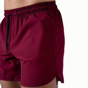 Prix bon marché Short de sport confortable Short de sport 100% coton Short de sport pour hommes Vêtements de fitness avec logo personnalisé Unisexe - Product Image 5