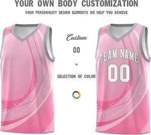 ชุดบาสเก็ตบอลโพลีเอสเตอร์ไซส์ใหญ่รุ่นใหม่ขายดีที่สุด สำหรับฝึกซ้อมทีมชายหญิงผู้ใหญ่ ระบายอากาศได้ดี ดีไซน์ OEM - Product Image 2