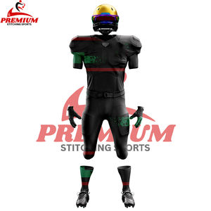 Uniforme de Fútbol Americano Sublimado de Primera Calidad con Logotipo y Diseño Personalizados - Product Image 2