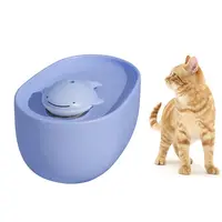 Máy Phun Nước Cho Mèo Thú Cưng Tự Động Có Đèn LED Bộ Lọc 2L USB Cho Chó Mèo Máy Cấp Nước Không Tiếng Ồn Bát Uống Nước