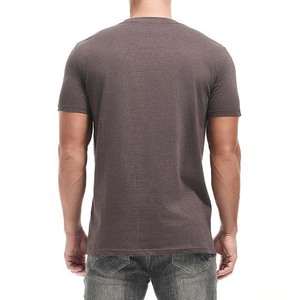 T-shirt homme 200g en coton de haute qualité coupe oversize à manches courtes impression de logo personnalisé marque privée chemise grande taille - Product Image 3