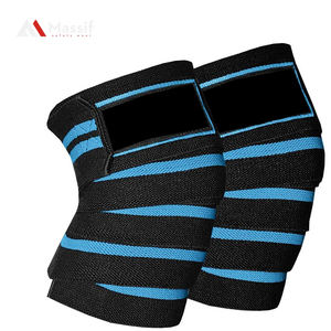 Heavy Duty Powerlifting Entrenamiento cruzado Levantamiento de pesas Rodilleras de gimnasio personalizadas - Product Image 3