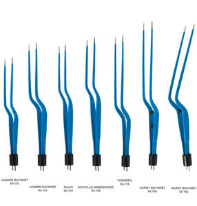Pinces bipolaires en acier inoxydable, isolées, réutilisables, à pointe fine, durables, certifiées CE, instruments chirurgicaux manuels pour une précision accrue - Product Image 1