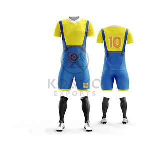 ชุดทีมคุณภาพสูง ปรับแต่งได้ด้วยเทคนิคการพิมพ์แบบดิจิตอล sublimation เสื้อกีฬา unisex ชุดฟุตบอล โพลีเอสเตอร์ 100% รับสั่งทำชื่อทีม - Product Image 6