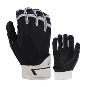 2025 Nuevo diseño de guantes de bateo de béisbol de cuero genuino Palma de cuero digital para entrenamiento - Product Image 6