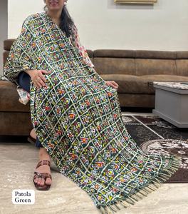 Chinon Crush de moda con Patola Print Dupatta Fabricante y proveedor de Surat a precio barato - Product Image 3