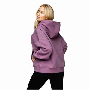 Chándal superior de 2 piezas de buena calidad, chándal con capucha y pantalón de gran tamaño personalizado para mujer, chándal con capucha y Jersey al por mayor para mujer - Product Image 3