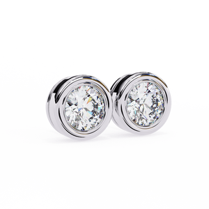 18K Gold Lab Grown Diamond <b>Earrings</b> for Women Unique Design Engagement Wedding <b>Fine</b> Jewelry IGI Certified Luxury Premium Elegant - Product Image 3
