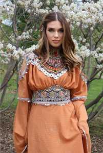 Nouveau bohème Banjara Tribal ethnique Vintage afghan Kuchi femmes longue Maxi robe manches élastiques modestes robes de soirée pour dames - Product Image 6