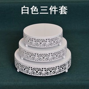 ที่วางเค้กทำจากไม้และเรซิ่นที่ตกแต่งอย่างหรูหราแท่นวางขนมหวานสำหรับงานเลี้ยงวันเกิดงานแต่งงานและห้องครัวในบ้านแบบทันสมัยใช้จากอินเดีย - Product Image 5