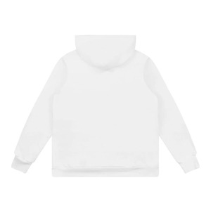 OEM logotipo personalizado 400 GSM Puff estampado Streetwear sudaderas con capucha hombres blanco en blanco térmico liso Sudadera con capucha 3D Puff impresión hombres sudaderas con capucha - Product Image 5