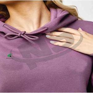 Wholesale Custom Women Tracksuit Premium Winter Collection <b>Hooded</b> Cotton Tracksuit Set Breathable Lightweight Sportswear - Product Image 2