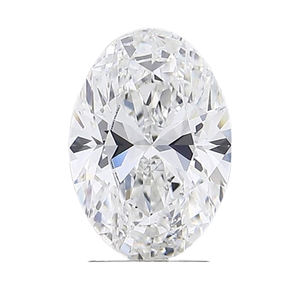 SHRAMAN DIAMOND Collier avec pendentif en diamant ovale cultivé en laboratoire certifié IGI couleur H pour hommes et femmes, fiançailles, 1,25 TCW VVS2 - Product Image 1