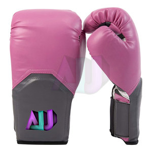Gants de boxe professionnels légers, respirants et absorbant l'humidité, fermeture à boucle et crochet, cuir véritable, gants d'entraînement pour adultes - Product Image 1