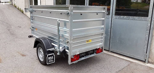 NUEVO Remolque para animales pequeños Max (modular) remolque para ganado, ovejas, cabras, cerdos, animales de granja, tamaño compacto - Product Image 3