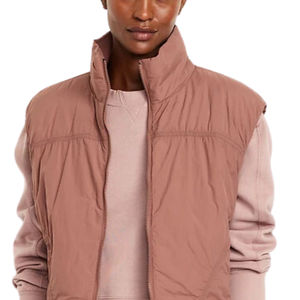 Chaleco Acolchado de Punto Informal para Mujer, Talla Grande, Sin Mangas, con Cierre de Cremallera, Ecológico, Transpirable, de Nailon para Invierno, Personalizable - Product Image 5