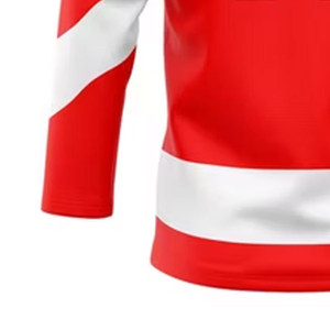 Nouveau Logo Sublimé Imprimé Cousu Rétro Hockey Porter Authentique Hockey Jersey Hommes À Manches Longues Hockey Sur Glace Chemises Personnalisées - Product Image 6