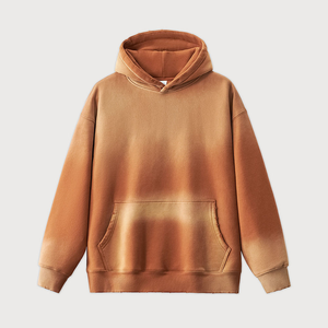 Gran oferta 2025, Sudadera con capucha con logotipo personalizado para hombre, ropa de calle de invierno, Sudadera con capucha de gran tamaño y peso pesado de algodón 100% con tinte anudado para Unisex - Product Image 1