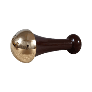 Masajeador de bola sólida orgánico puro al por mayor, palo de masaje de bronce Facial para el cuidado de la piel de la cara y la espalda - Product Image 3