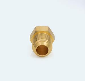 Raccord à embout en laiton avec joint SAE de 5/8 pouce, lot de six, pour les lignes de gaz, de carburant, hydrauliques et pneumatiques de la climatisation et de la réfrigération - Product Image 3