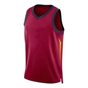 Camiseta de Baloncesto Unisex de Alta Calidad, Secado Rápido, Sin Mangas, Transpirable, Talla Grande, Hecha en Pakistán, 100% Poliéster, Nombre del Equipo Personalizado - Product Image 5