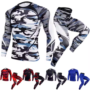 Compression Hommes Rash Guard Plaine Mma À Manches Longues Rush Guard Sublimation Imprimé Rashguard Haute Qualité Mma Rushguard avec logo - Product Image 4