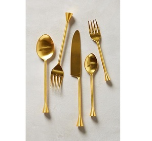 Juego de Cubiertos de Acero Inoxidable de Lujo con Artesanía Superior para Realzar Cualquier Ocasión de Cena o Fiesta - Product Image 1