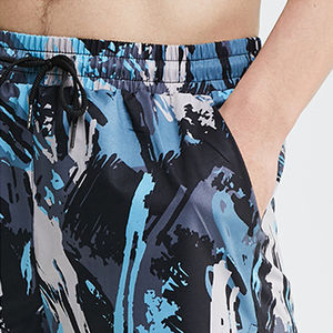 กางเกงขาสั้นผู้ชายสำหรับวิ่งแห้งเร็วสำหรับใส่ไปยิมกางเกงเอวยางยืดมีกระเป๋าสองชั้นเป็นมิตรกับสิ่งแวดล้อมโลโก้ตามสั่งฤดูร้อน - Product Image 6