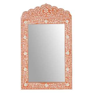 Elegant Designer Handmade Mother of Pearl Inlay <b>Wall</b> Mirror Premium Decor For Living And Bedroom Interiors - Product Image 1