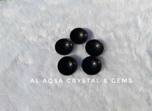 Wholesale 2-Inch Black Tourmaline Bowl Semi-Precious Crystal <b>Crafts</b> for Reiki Kitchen Tableware Accessories Minerals Gemstone - Product Image 2