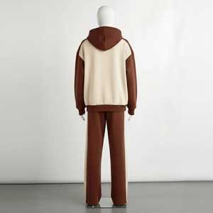 Conjunto de Sudadera con Capucha y Pantalones Deportivos con Logotipo Personalizado, Bordado, Estilo Urbano, Fabricante de Chándales, Chándal Deportivo Extra Grande para Hombre - Product Image 3