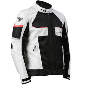 Vêtements de sport pour hommes approuvés CE niveau 2, veste légère respirante imperméable avec aérations, coupe-vent, grande taille, veste de moto - Product Image 2