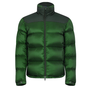 Chaqueta acolchada para hombre personalizada de alta calidad, abrigo de bombardero impermeable acolchado más grueso con cuello levantado y estilo hinchado de burbujas - Product Image 5